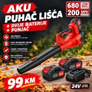 Akumulatorski Puhač Lišća